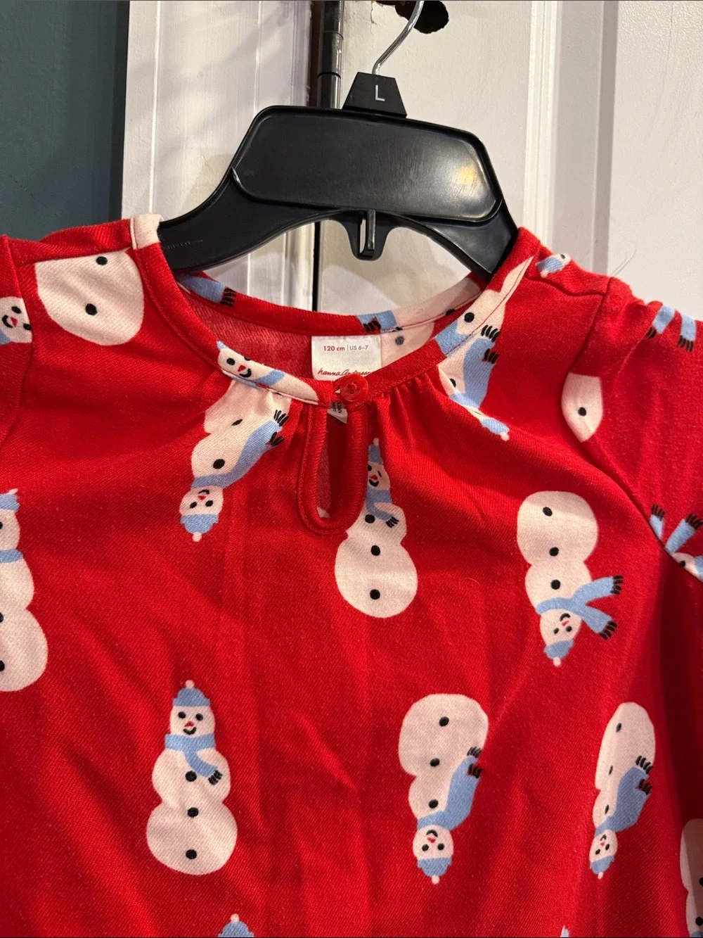 Hanna Andersson Snowman Nightgown - Picture 2 of 5